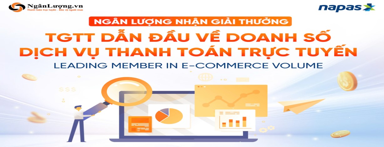 NGÂN LƯỢNG ĐƯỢC VINH DANH TRAO TẶNG GIẢI THƯỞNG “LEADING MEMBER IN E-COMMERCE VOLUME”